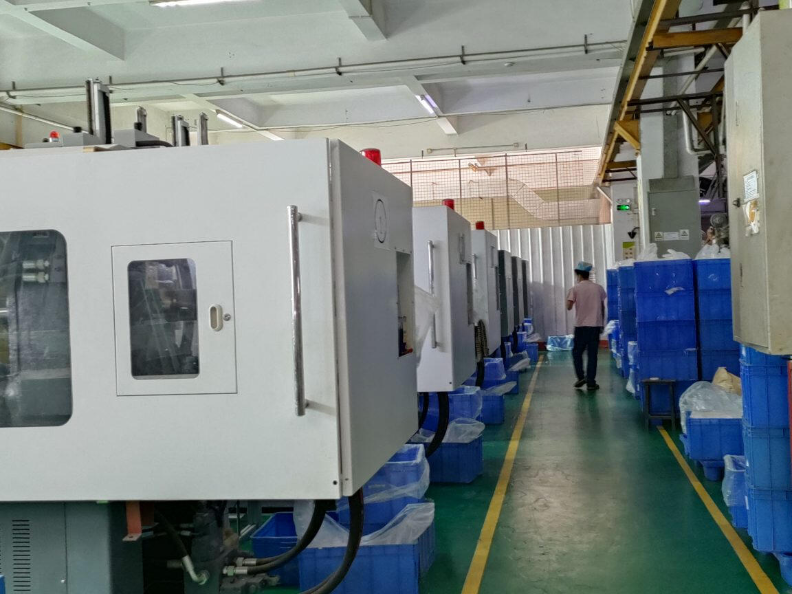 Injection molding equipment at the Fortune Toys factory