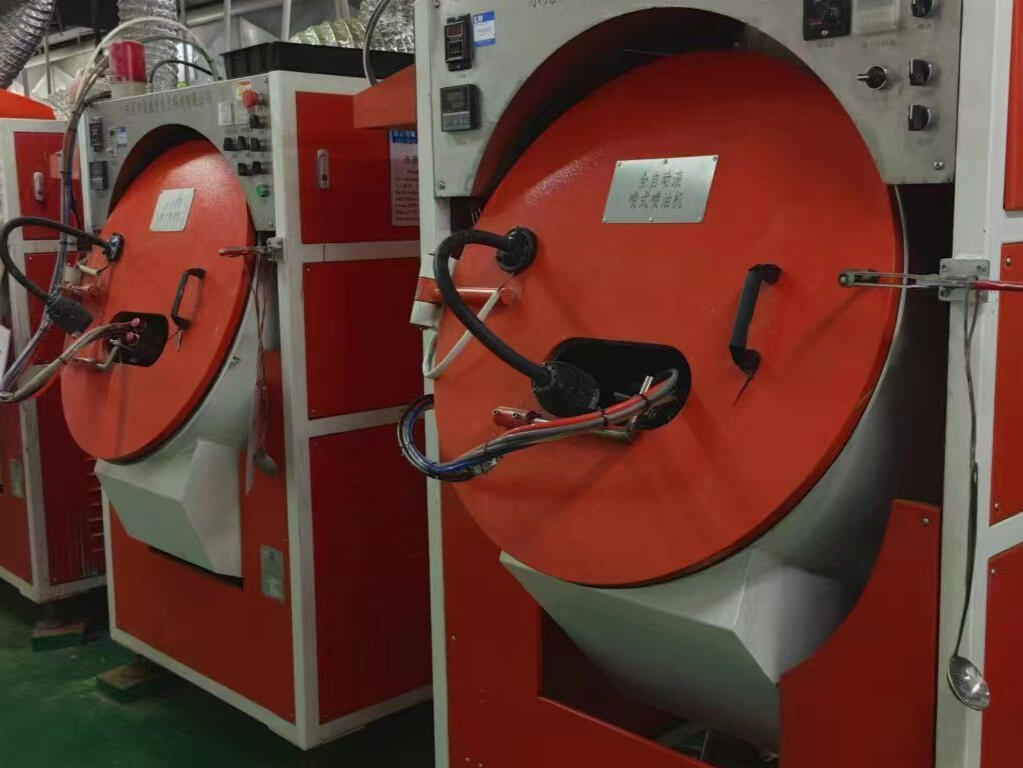 Spray painting equipment at the Fortune Toys factory